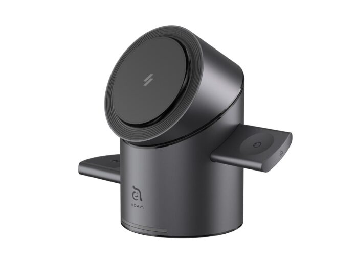 Adam Elements Mag Tube Qi2 3-in-1 Intelligent Charging Station for $79