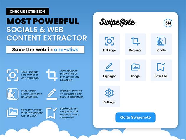 SwipeNote – Personal Plan: Lifetime Subscription for $49