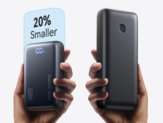 INIU Leopard Power 65W USB-C 20k mAh Power Bank with LED Display for $67