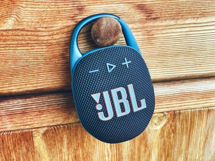 JBL Clip 5 Ultra-Portable Bluetooth Speaker – Purple (Open Box)  for $47