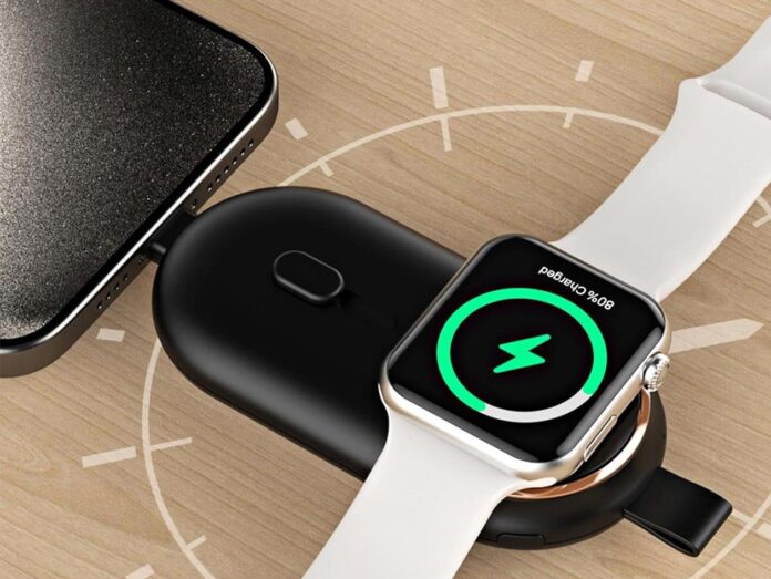 Charge Fob 2000mAh USB-C Power Bank & Apple Watch Charger for $19