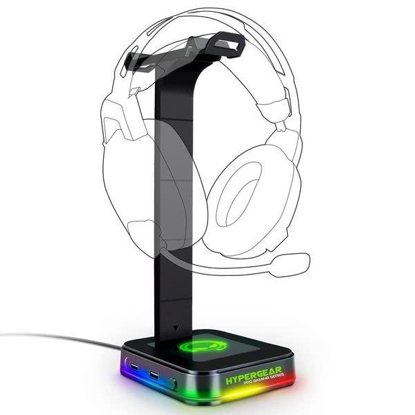 RGB Command Station Headset Stand & Charging Station for $29