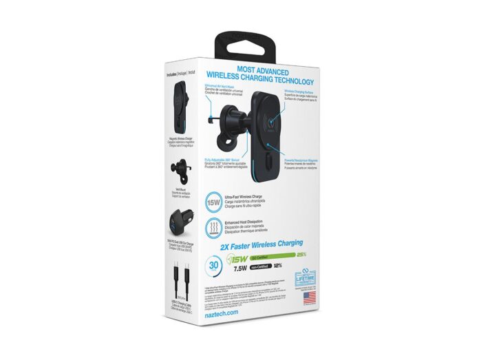 MagLock Qi2 Magnetic Charging Car Vent Mount for $35