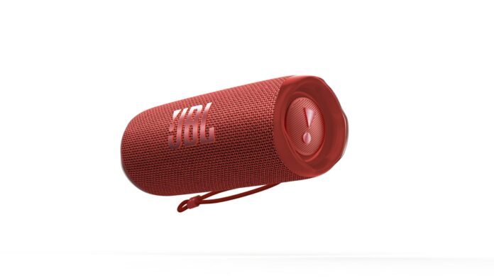 JBL Flip 6 Portable Bluetooth Speaker Blue (Open Box) for $67