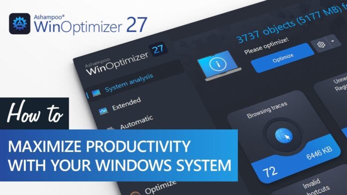 Ashampoo WinOptimizer 27: Lifetime License [Digital Key] for $9