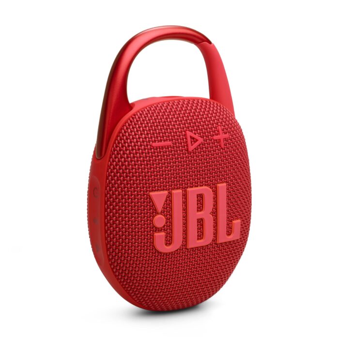 JBL Clip 5 Ultra-Portable Bluetooth Speaker White (Open Box) for $47
