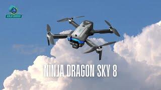 Ninja Dragon Sky 8 Obstacle Avoidance Smart Drone With Optical Flow for $99