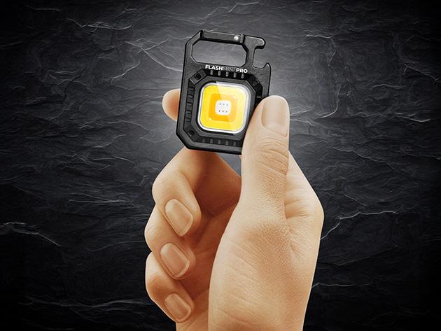 FlashMini PRO: 12-in-1 Super Bright Utility Flashlight for $17