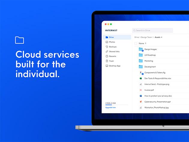 Internxt Cloud Storage Lifetime Subscription (20TB) for $499