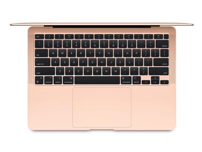 Apple MacBook Air 13.3″ (2020) M1 MGN63LL/A 8GB RAM 256GB SSD Gold (Refurbished) for $499