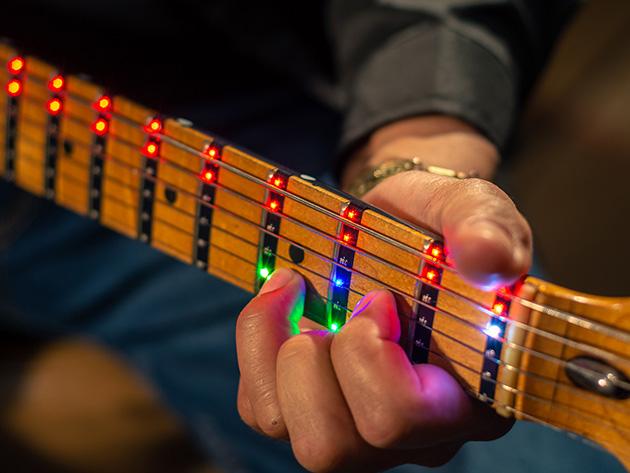 Fret Zealot for Bass Guitar LED Learning System for $49