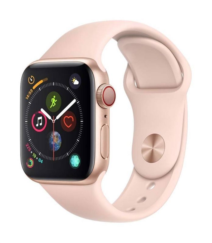Apple Watch Series 5 (2019) Aluminum 40mm GPS + Cellular Gold (Refurbished) for $59