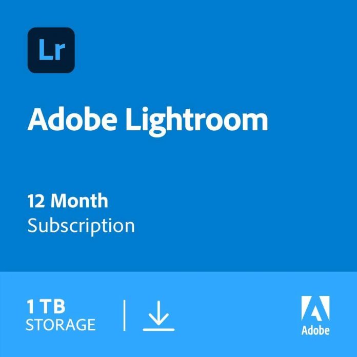 Adobe Lightroom: 1-Year Subscription for $119