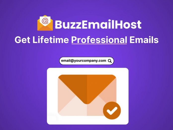BuzzEmailHost Business Email Provider: Lifetime Subscription for $29