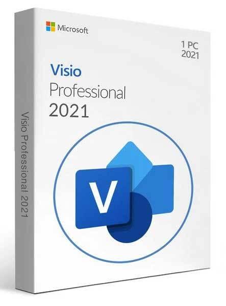 Microsoft Visio 2021 Professional: Lifetime License for Windows for $9