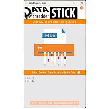 Data Shredder Stick Secure Data Wiping Tool for Windows for $59