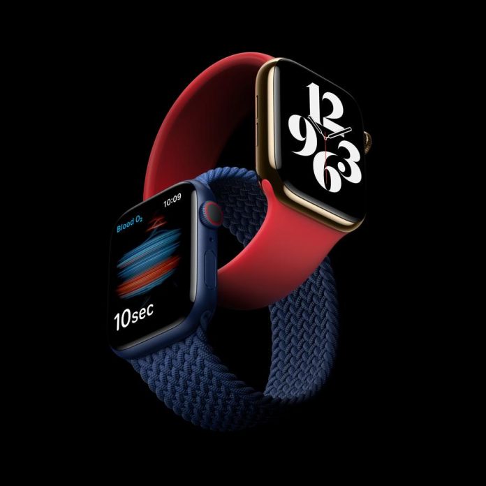 Apple Watch Series 6 (2020) 32GB GPS + Cellular 44mm Space Gray (Refurbished) for $114