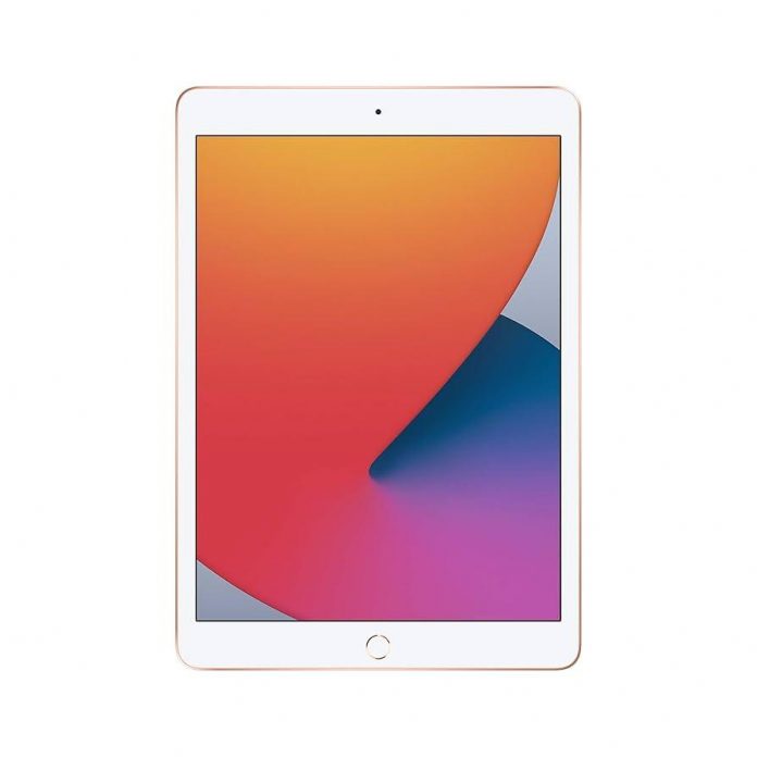 Apple iPad 8th Gen (2020) 32GB Wi-Fi Space Gray with Case & Charger (Refurbished) for $134