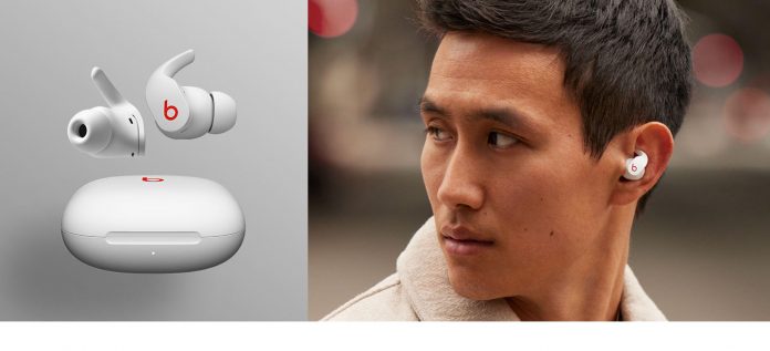 Beats Fit Pro Earbuds – White (Open Box) for $99